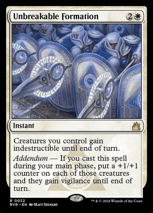 Unbreakable Formation ~ Ravnica Remastered [ NearMint ] [ Magic MTG ]