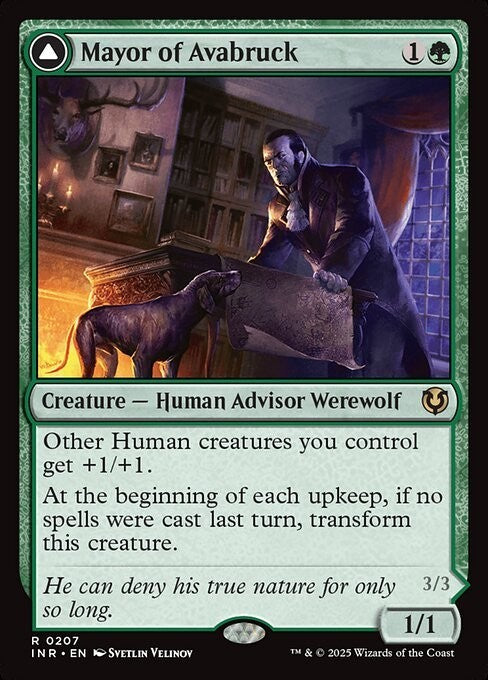 Mayor of Avabruck / Howlpack Alpha ~ Innistrad Remastered [ NM ] [ Magic MTG ]