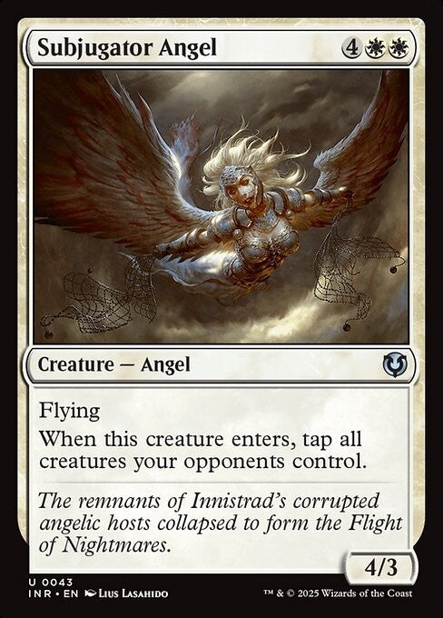 Subjugator Angel ~ Innistrad Remastered [ NearMint ] [ Magic MTG ]