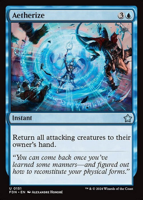 Aetherize ~ Foundations [ NearMint ] [ Magic MTG ]