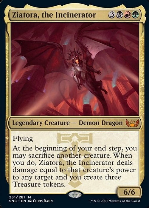 Ziatora, the Incinerator ~ Streets of New Capenna [ NearMint ] [ Magic MTG ]