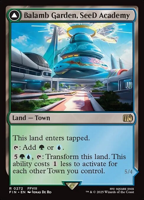 Balamb Garden, SeeD Academy ~ Final Fantasy [ NM ] [ Magic MTG ]