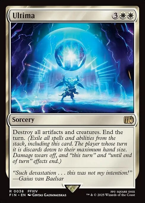 Ultima ~ Final Fantasy [ NM ] [ Magic MTG ]