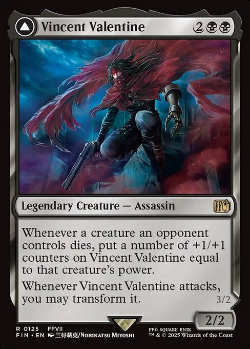 Vincent Valentine / Galian Beast ~ Final Fantasy [ NM ] [ Magic MTG ]