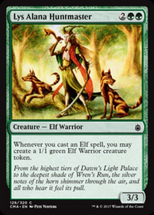 Lys Alana Huntmaster ~ Commander Anthology 1 [ Excellent ] [ Magic MTG ]