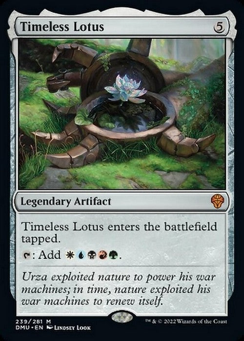 Timeless Lotus ~ Dominaria United [ NearMint ] [ Magic MTG ]