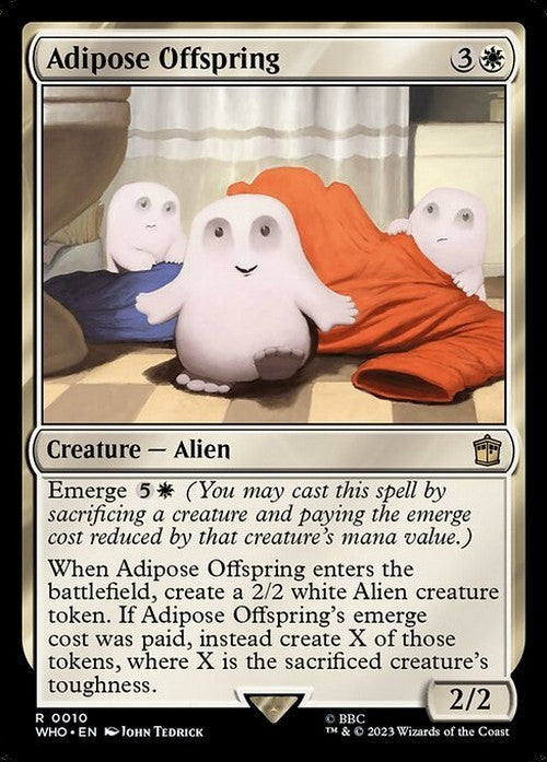 Adipose Offspring ~ Commander: Doctor Who [ NearMint ] [ Magic MTG ]