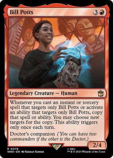 Bill Potts ~ Commander: Doctor Who [ NearMint ] [ Magic MTG ]