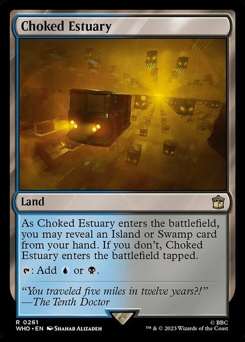 Choked Estuary ~ Commander: Doctor Who [ NearMint ] [ Magic MTG ]