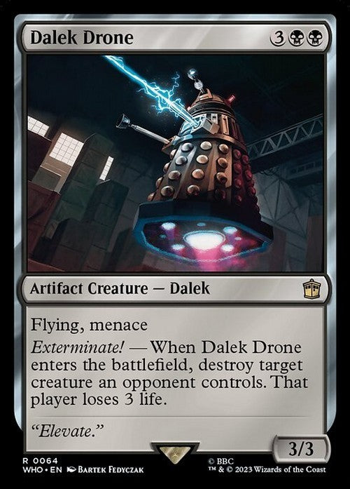 Dalek Drone ~ Commander: Doctor Who [ NearMint ] [ Magic MTG ]