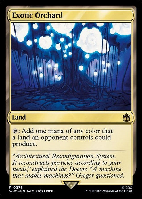 Exotic Orchard ~ Commander: Doctor Who [ NearMint ] [ Magic MTG ]