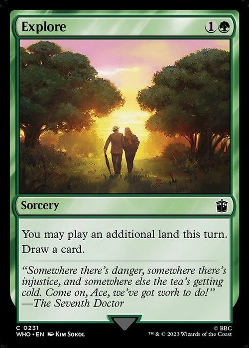 Explore ~ Commander: Doctor Who [ NearMint ] [ Magic MTG ]