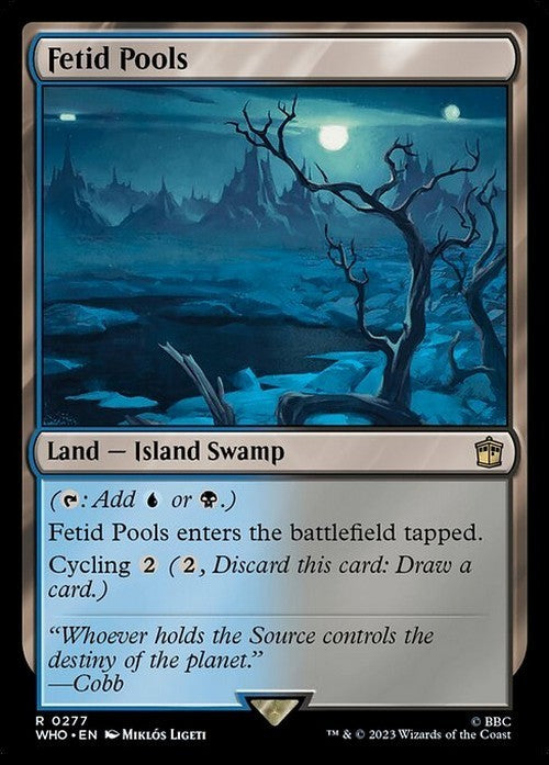 Fetid Pools ~ Commander: Doctor Who [ NearMint ] [ Magic MTG ]