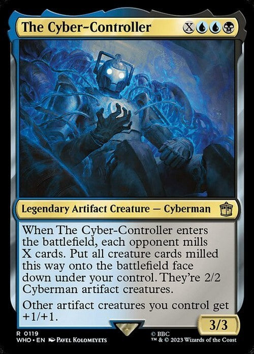 The Cyber-Controller ~ Commander: Doctor Who [ NearMint ] [ Magic MTG ]