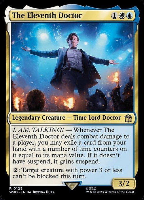 The Eleventh Doctor ~ Commander: Doctor Who [ NearMint ] [ Magic MTG ]