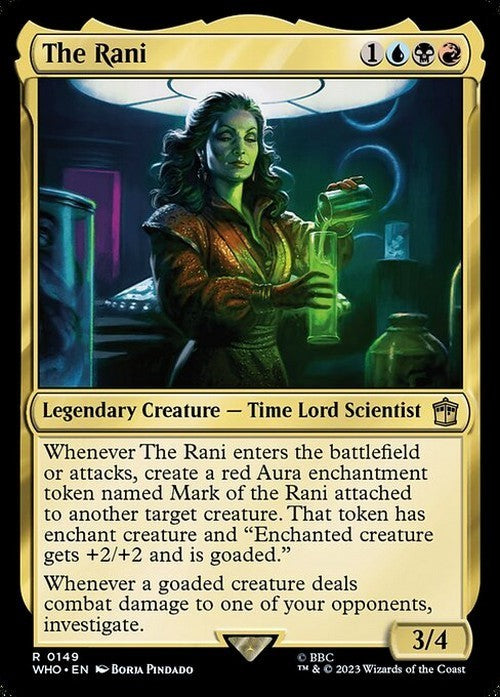 The Rani ~ Commander: Doctor Who [ NearMint ] [ Magic MTG ]