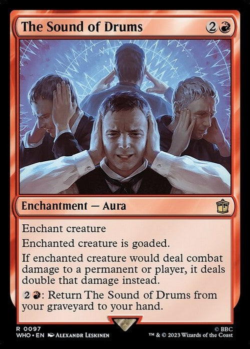 The Sound of Drums ~ Commander: Doctor Who [ NearMint ] [ Magic MTG ]