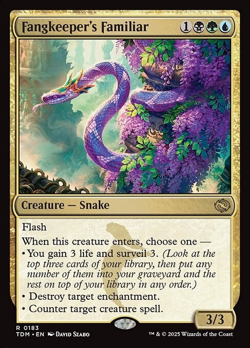 Fangkeeper's Familiar ~ Tarkir: Dragonstorm [ NM ] [ Magic MTG ]