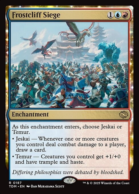 Frostcliff Siege ~ Tarkir: Dragonstorm [ NM ] [ Magic MTG ]