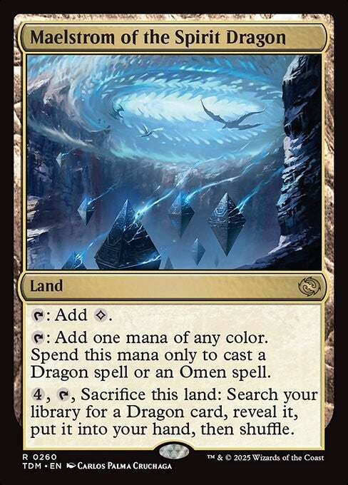 Maelstrom of the Spirit Dragon ~ Tarkir: Dragonstorm [ NM ] [ Magic MTG ]