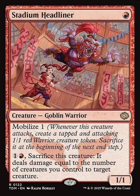 Stadium Headliner ~ Tarkir: Dragonstorm [ NM ] [ Magic MTG ]
