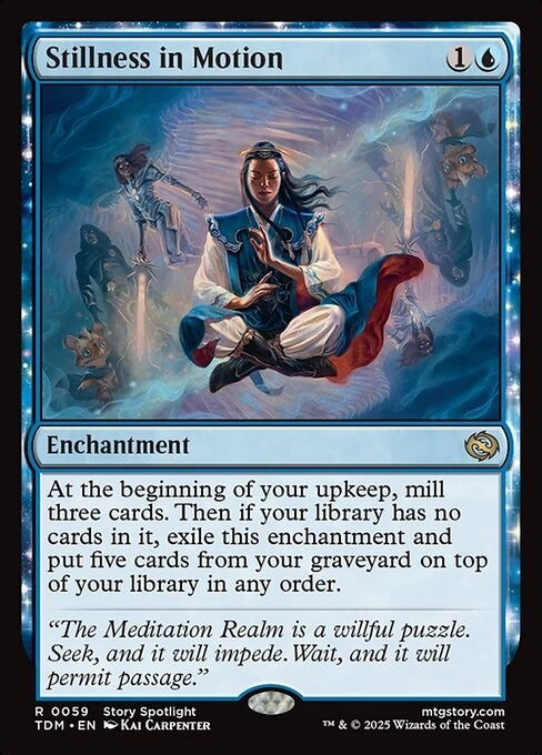 Stillness in Motion ~ Tarkir: Dragonstorm [ NM ] [ Magic MTG ]