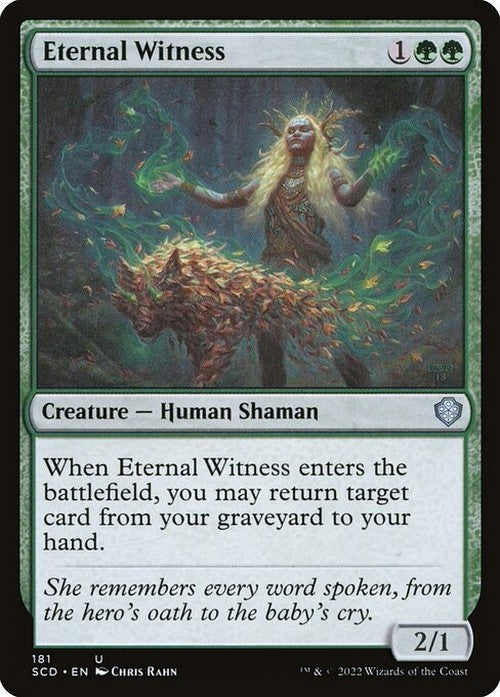 Eternal Witness ~ Starter Commander [ NearMint ] [ Magic MTG ]