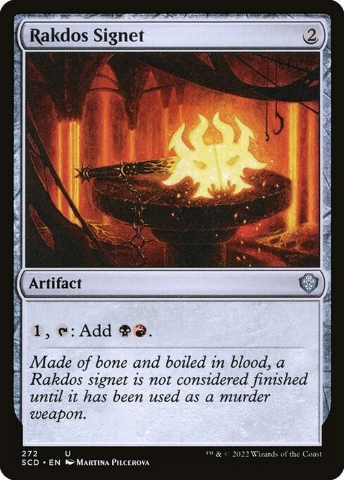 Rakdos Signet ~ Starter Commander [ NearMint ] [ Magic MTG ]