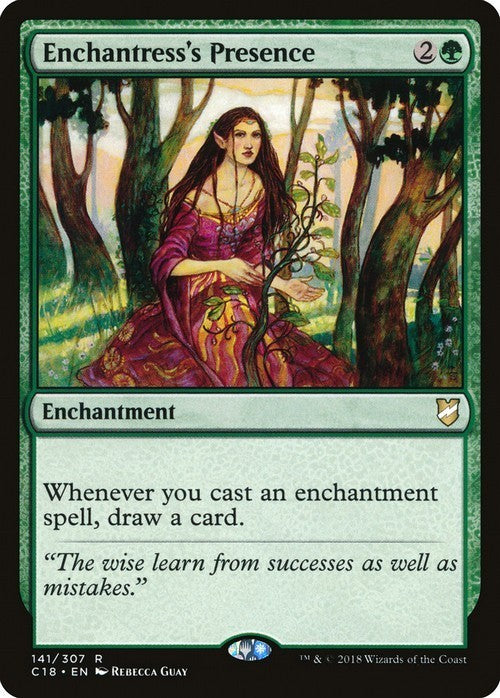 Enchantress's Presence ~ Commander 2018 [ NearMint ] [ Magic MTG ]