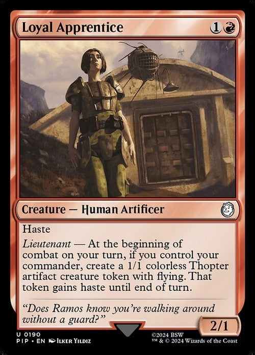 Loyal Apprentice ~ Commander: Fallout [ NearMint ] [ Magic MTG ]