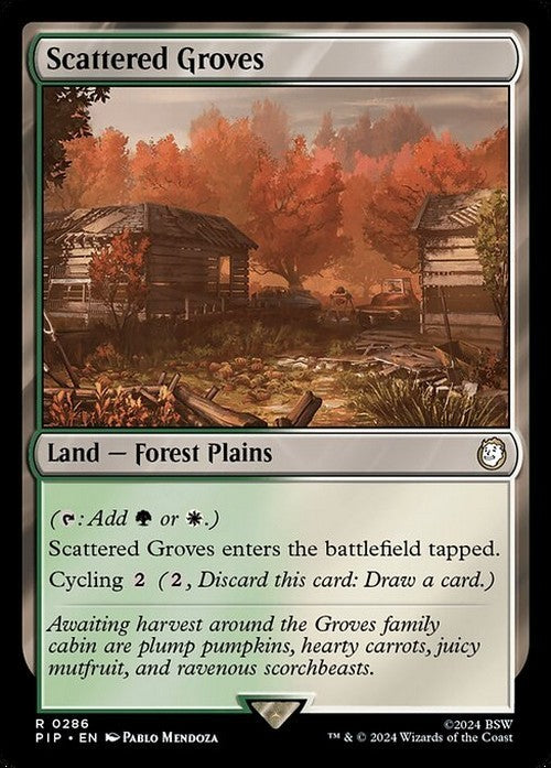 Scattered Groves ~ Commander: Fallout [ NearMint ] [ Magic MTG ]