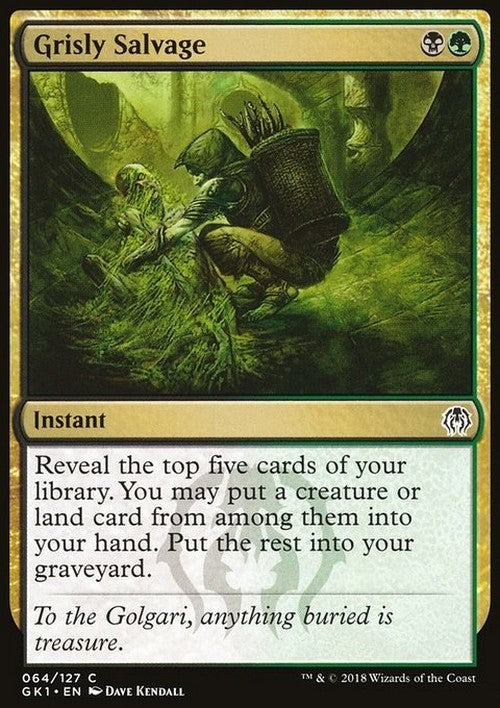 Grisly Salvage ~ Guild Kits [ Excellent ] [ Magic MTG ]