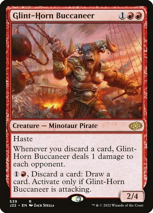 Glint-Horn Buccaneer ~ Jumpstart 2022 [ NearMint ] [ Magic MTG ]