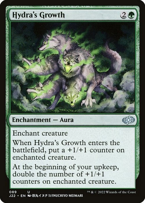 Hydra's Growth (ANIME) ~ Jumpstart 2022 [ NearMint ] [ Magic MTG ]