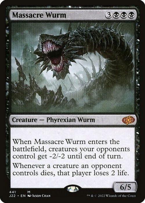 Massacre Wurm ~ Jumpstart 2022 [ NearMint ] [ Magic MTG ]