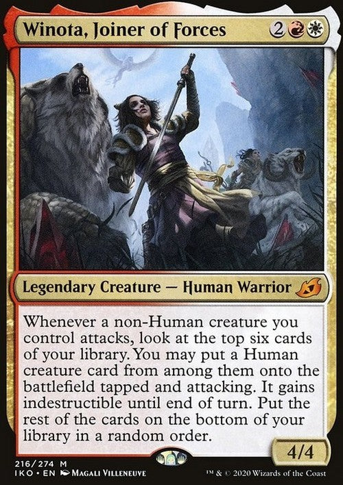 Winota, Joiner of Forces ~ Commander: Ikoria [ Excellent ] [ Magic MTG ]
