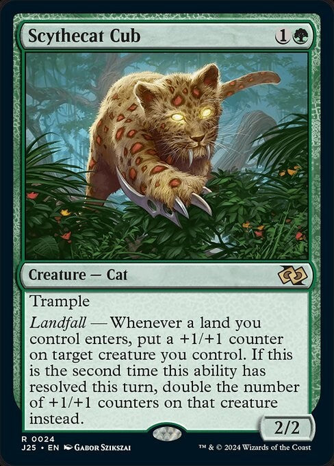 Scythecat Cub ~ Jumpstart 2025 [ NearMint ] [ Magic MTG ]