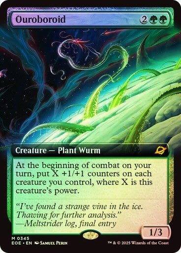 FOIL BORDERLESS Ouroboroid ~ Edge of Eternities [ NearMint ] [ Magic MTG ]