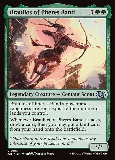 Braulios of Pheres Band ~ Jumpstart 2025 [ NearMint ] [ Magic MTG ]