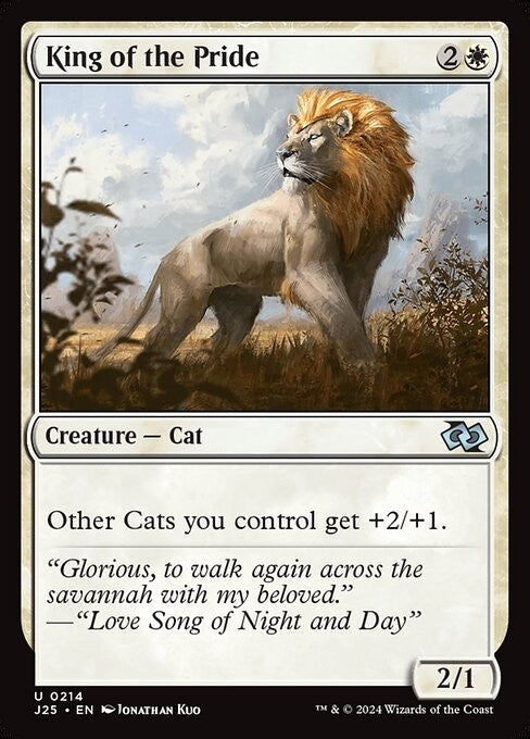 King of the Pride ~ Jumpstart 2025 [ NearMint ] [ Magic MTG ]