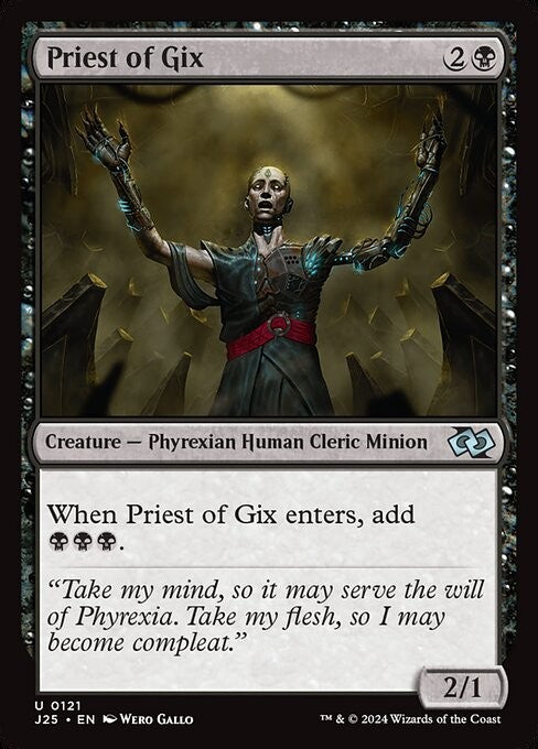 Priest of Gix ~ Jumpstart 2025 [ NearMint ] [ Magic MTG ]