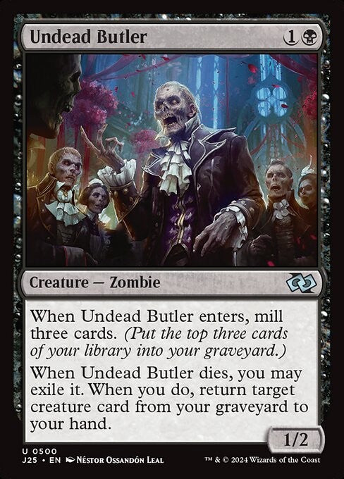 Undead Butler ~ Jumpstart 2025 [ NearMint ] [ Magic MTG ]