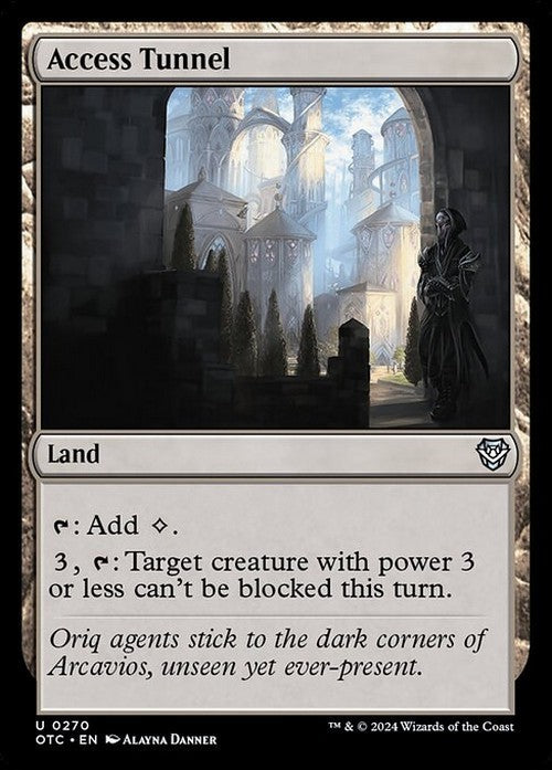 Access Tunnel ~ Commander: Outlaws of Thunder Junction [ NM ] [ Magic MTG ]