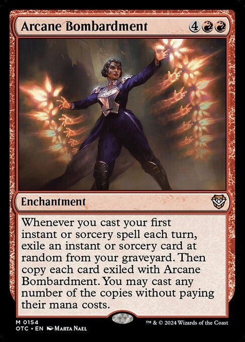 Arcane Bombardment ~ Commander: Outlaws of Thunder Junction [ NM ] [ Magic MTG ]