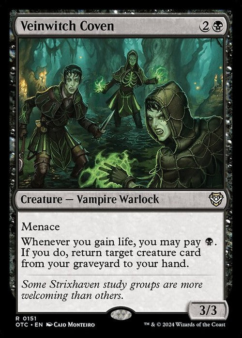 Veinwitch Coven ~ Commander: Outlaws of Thunder Junction [ NM ] [ Magic MTG ]
