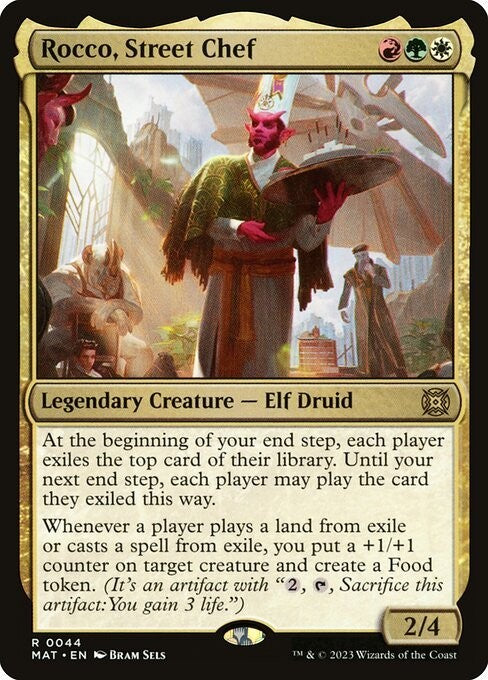 Rocco, Street Chef ~ March of the Machine: The Aftermath [ NM ] [ Magic MTG ]