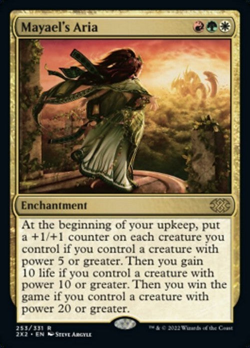 Mayael's Aria ~ Double Masters 2022 [ NearMint ] [ Magic MTG ]