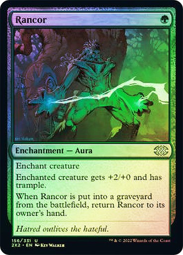 FOIL Rancor ~ Double Masters 2022 [ Excellent ] [ Magic MTG ]