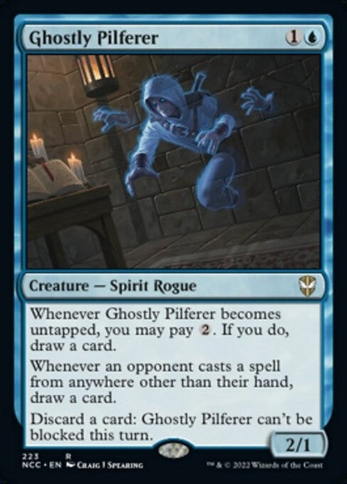 Ghostly Pilferer ~ Commander: Streets of New Capenna [ NM ] [ Magic MTG ]