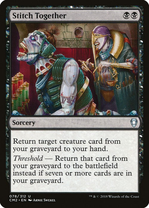 Stitch Together ~ Commander Anthology 2 [ Excellent ] [ Magic MTG ]